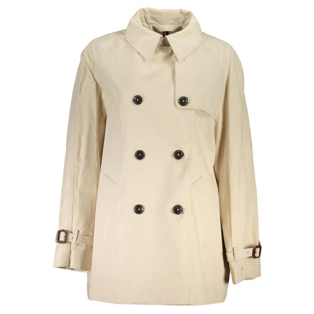 Tommy Hilfiger Jas Tommy Hilfiger Beige Trenchcoat Jas large