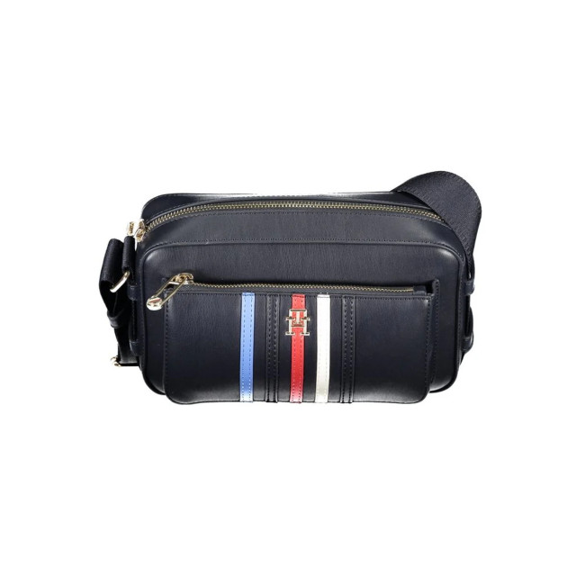 Tommy Hilfiger Handtas van polyethyleen Tommy Hilfiger Blauwe Handtas van Polyethyleen large