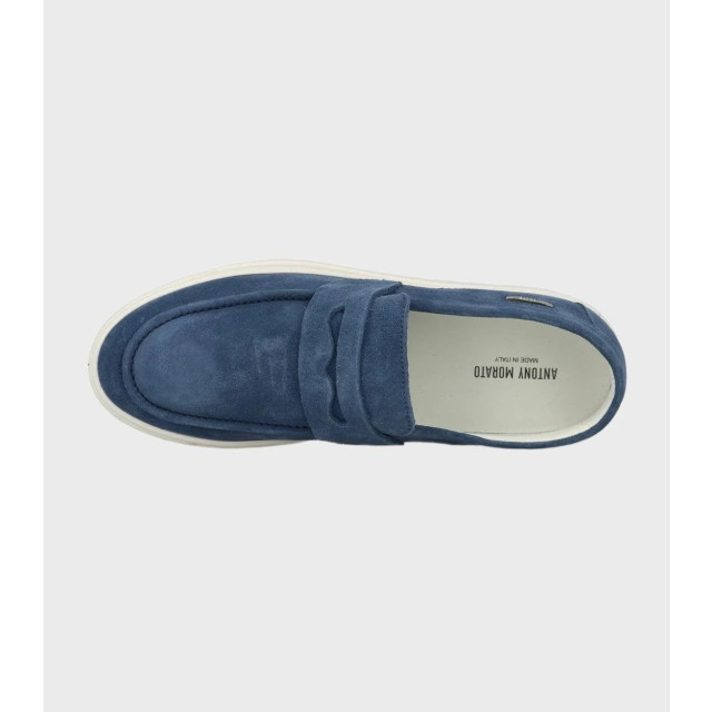 Antony Morato Suede loafers schoenen heren Antony Morato Blauw Suede Loafers large