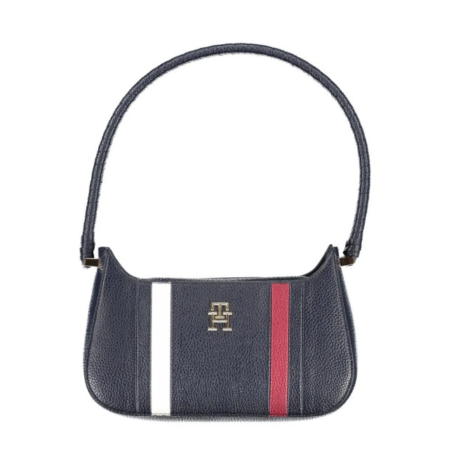 Tommy Hilfiger Polyethyleen schoudertas Tommy Hilfiger Blauwe Polyethyleen Schoudertas large