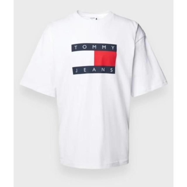 Tommy Hilfiger Tommy hilfiger oversized t-shirt Tommy Hilfiger Wit Oversized T-shirt large