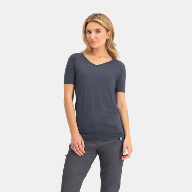 Nomad Pure merinowol t-shirt dames | graphite CUPWSVN8M112 large