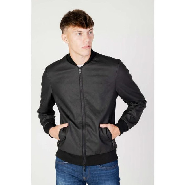 Antony Morato Windbreaker jas Antony Morato Zwart Windbreaker Bomber Jas large