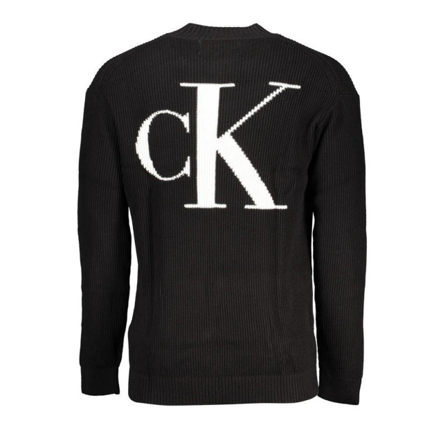 Calvin Klein Trui Calvin Klein Zwarte katoenen Trui Met Logo large