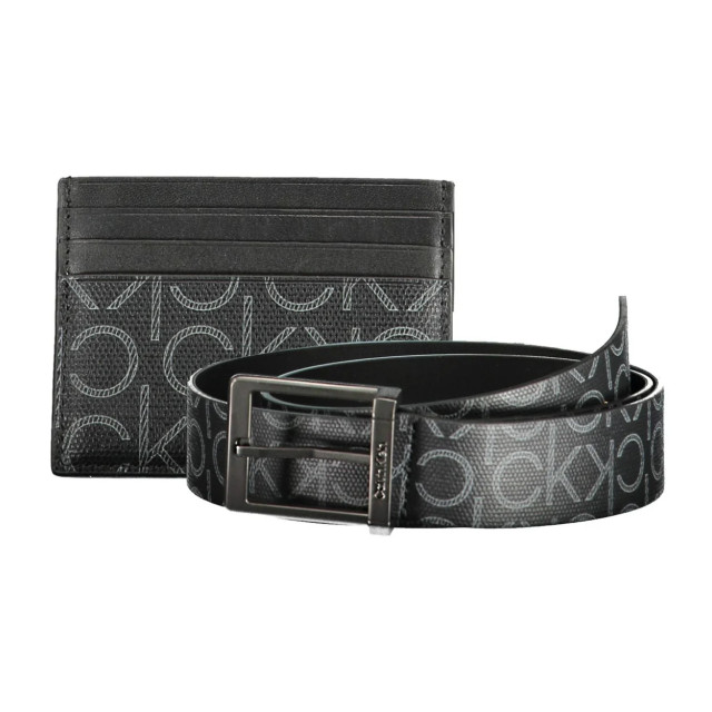 Calvin Klein Chic kaarthouder & riem set Calvin Klein Chic Zwart Kaarthouder & Riem Set large