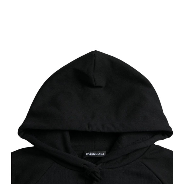 Balenciaga Hoodie Balenciaga Zwart BB Hoodie large