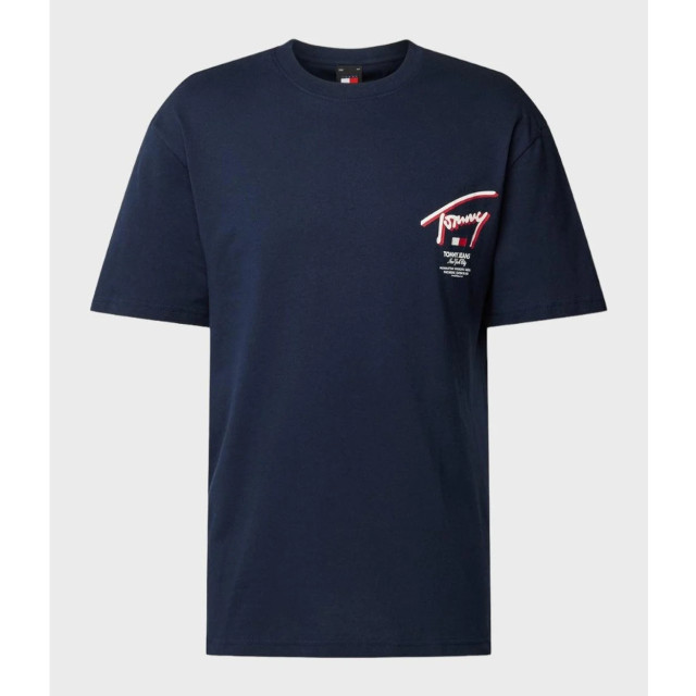 Tommy Hilfiger Tommy hilfiger t-shirt Tommy Hilfiger Blauw Street T-shirt large