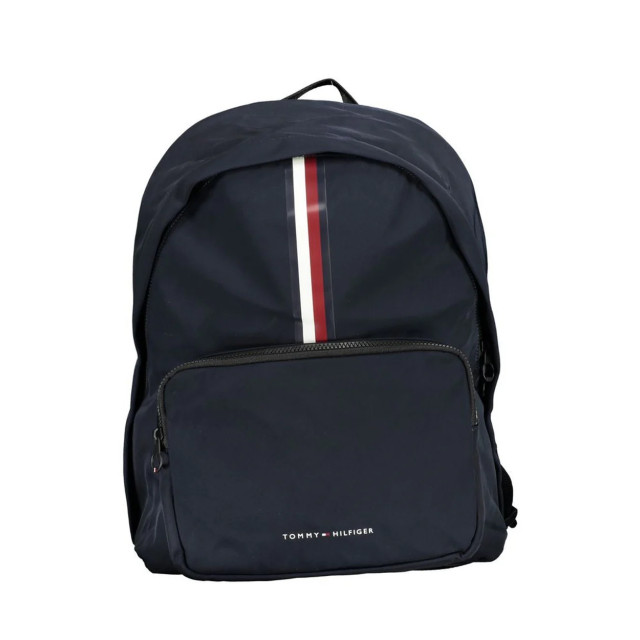 Tommy Hilfiger Stijlvolle rugzak met laptopvak Tommy Hilfiger Stijlvolle Blauwe Rugzak met Laptopvak large