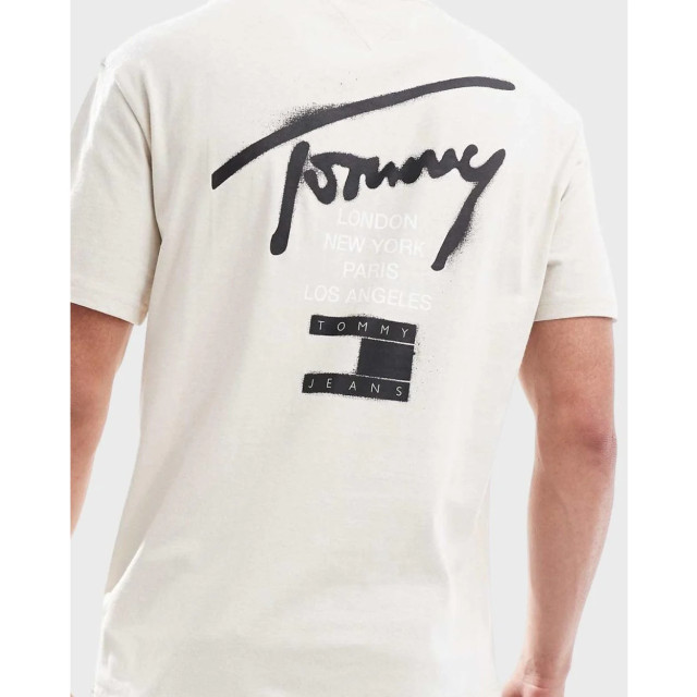 Tommy Hilfiger Tommy hilfiger t-shirt Tommy Hilfiger Signature Tee Beige T-shirt large