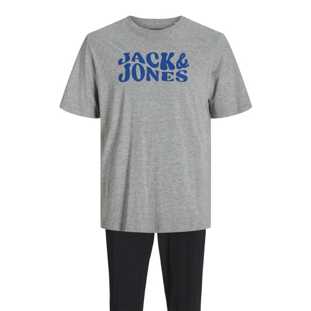 Jack & Jones Heren pyjamaset giftbox jacelton grijs 12266998 large