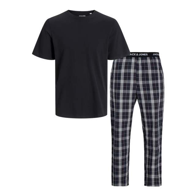 Jack & Jones Heren pyjamaset giftbox jacluca zwart 12266993-Zwart large