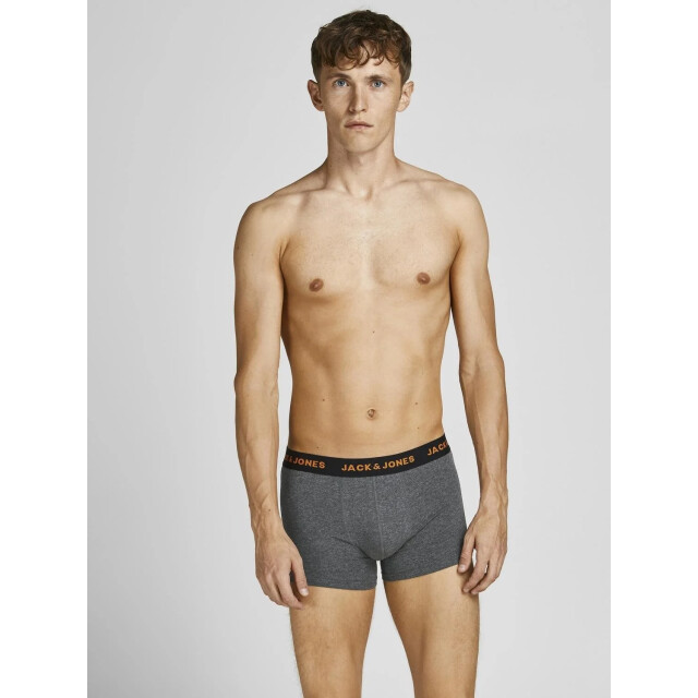 Jack & Jones Heren plus size boxershorts trunks jacblack friday multicolour 5-pack 12271583-Multi large