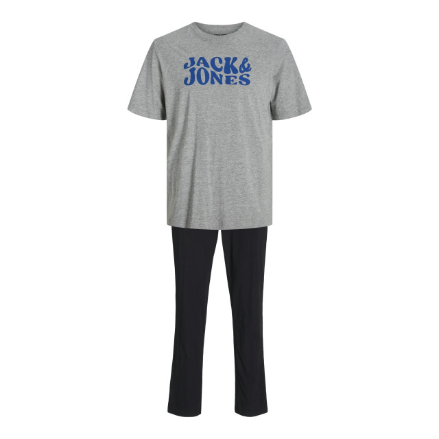 Jack & Jones Heren pyjamaset giftbox jacelton grijs 12266998 large