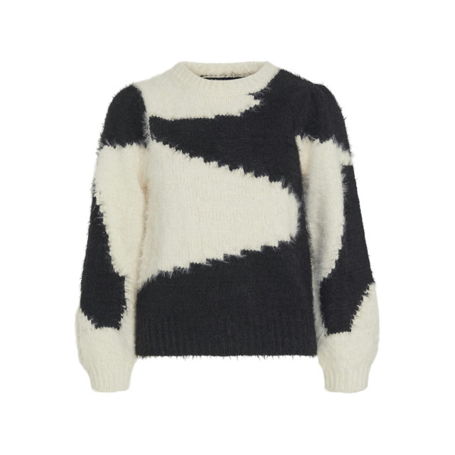 Vila Vikunnuo o-neck ls knit ecru dessin 4219.08.0011 large