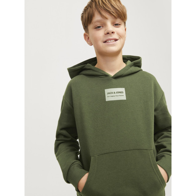 Jack & Jones Jjhakkai sweat hood jnr donker 3209.27.0032 large