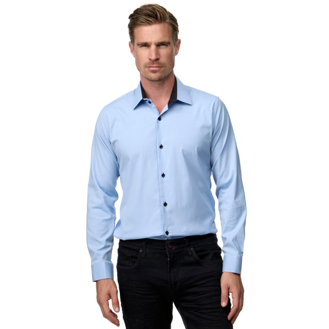 Rusty Neal Overhemd slim fit 44-hellblau-3XL large