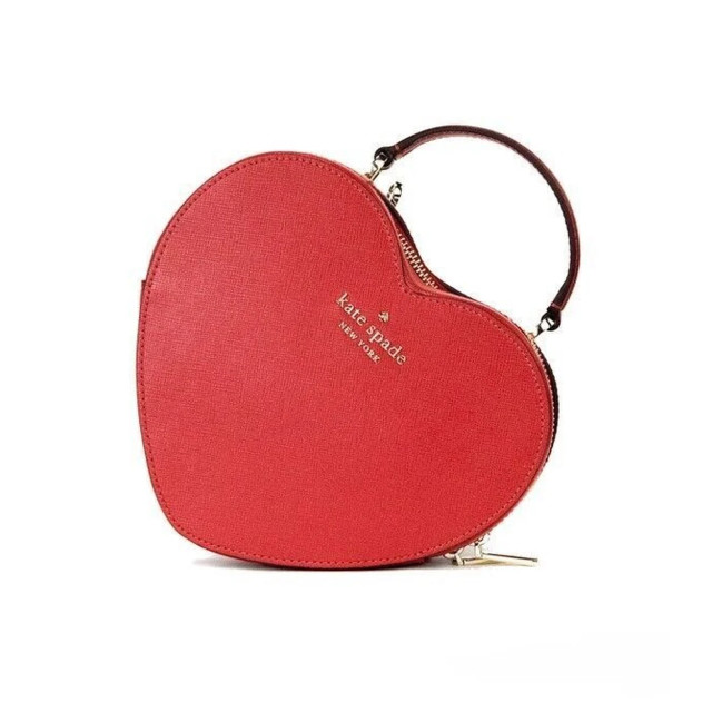 Kate Spade Love crossbody handtas Kate Spade Rood Love Crossbody Handtas large