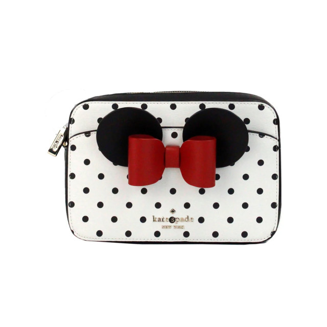 Kate Spade Disney minnie mouse polka dot printed camera tas Kate Spade Disney Minnie Mouse Polka Dot Printed Camera Tas large