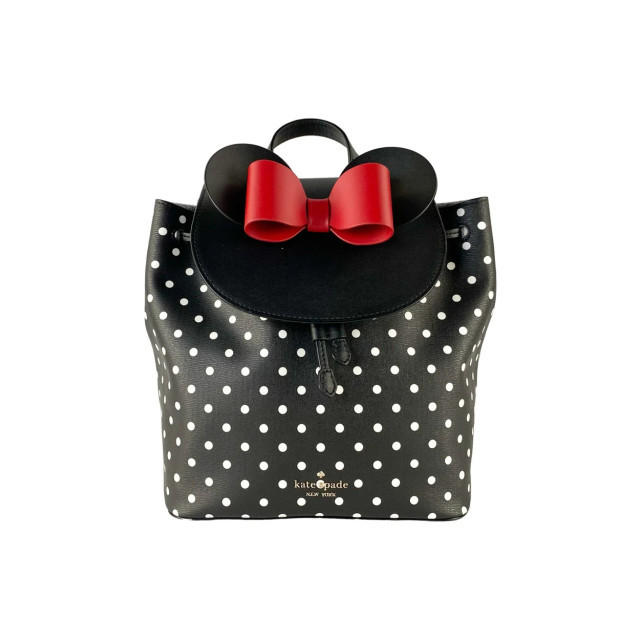 Kate Spade Disney minnie mouse medium leren rugzak Kate Spade Disney Minnie Mouse Medium Leren Rugzak large