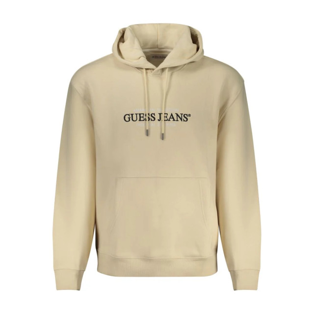 Guess Hoodie Guess Jeans Beige American Tradition Hoodie large