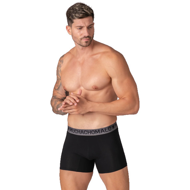 Muchachomalo Heren 3-pack boxershorts effen COTTON1132-69 large