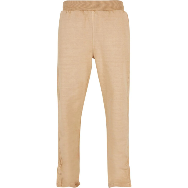 Urban Classics Heren garment dyed zijsplitten joggingbroek UTTN527_unionbeige large