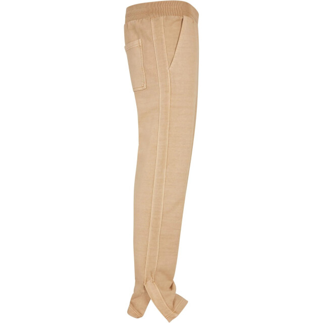 Urban Classics Heren garment dyed zijsplitten joggingbroek UTTN527_unionbeige large