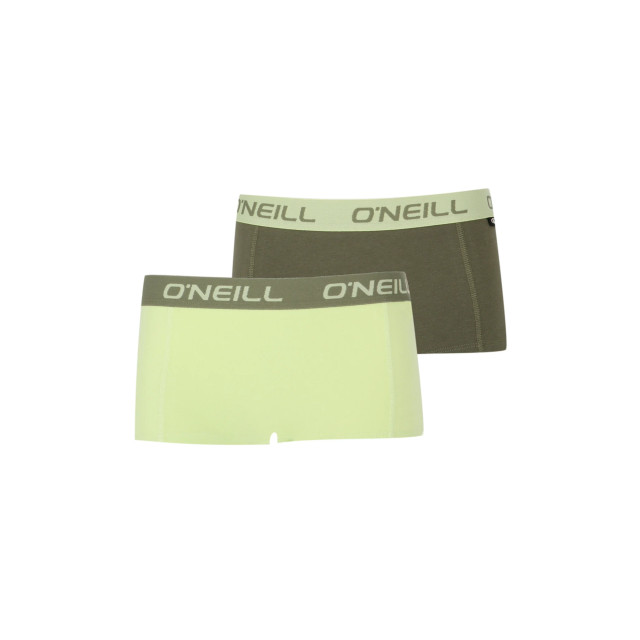 O'Neill Dames boxershort 2-pack 800012-Lime large