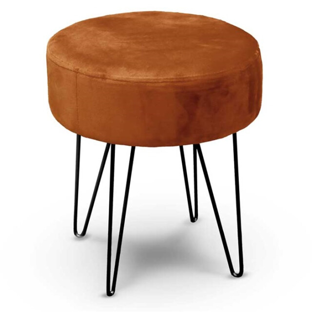 Unique Living | kruk davy d35x40cm leather brown 3014252 large