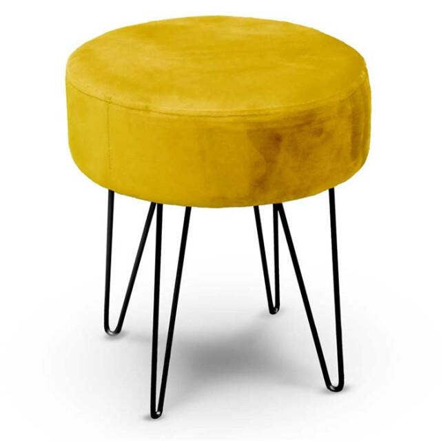 Unique Living | kruk davy d35x40cm bamboo yellow 3014251 large