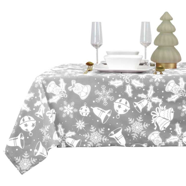 Unique Living tafelkleed hein 170cm Ø chateau grey 3014477 large