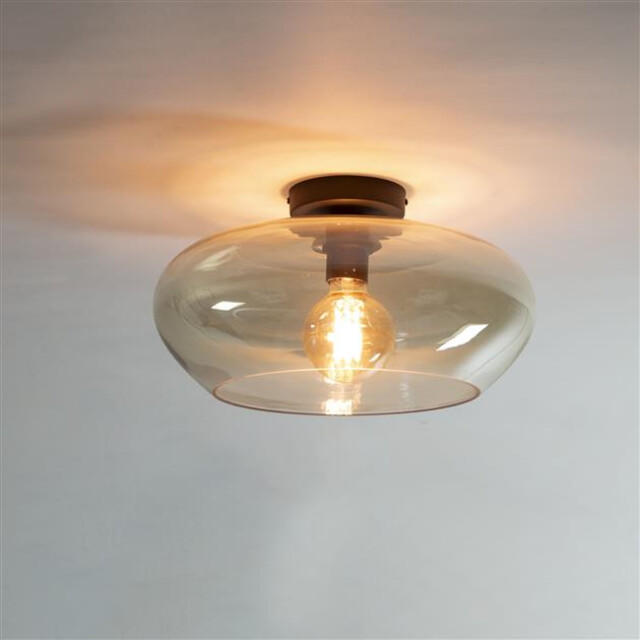 Hoyz plafondlamp elevate glass amber color glas 2999907 large