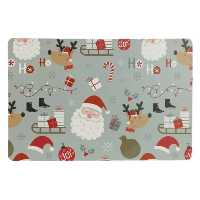 Unique Living placemats present dark grey 43,5x28,5cm 3014028 large