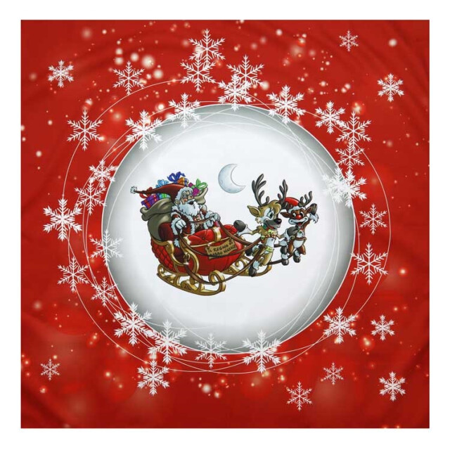 Unique Living tafelkleed natale 85x85cm dessin 3 3014522 large
