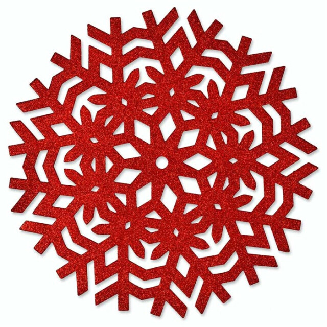 Unique Living | placemat ice | rond | polyester | | Ø38cm 3014218 large