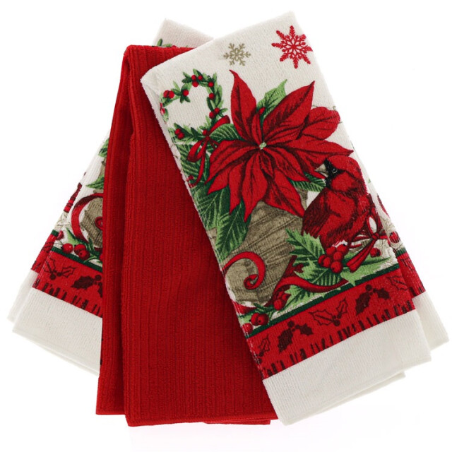 Unique Living handdoekset jilly 38x63cm flower 3014592 large