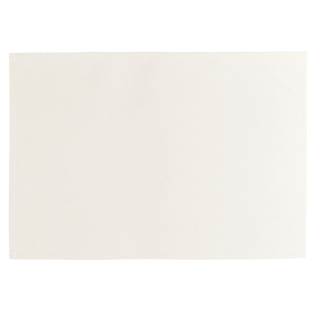 Unique Living | placemat outdoor | rechthoekig | polyester | off-white | 33x48cm 3014225 large