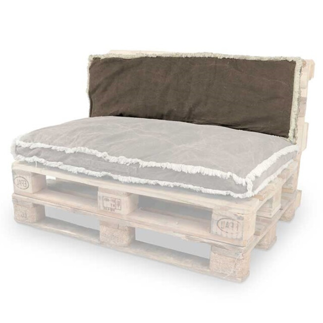 Unique Living | palletkussen mare | outdoor collectie | donker | 40x120x8cm 3016505 large