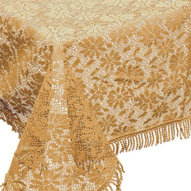 Unique Living | tafelkleed foam unique outdoor 150x220cm mellow yellow 3014361 large