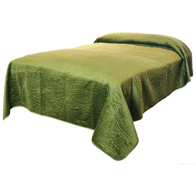 Unique Living bedsprei veronica 240x280cm green 3014117 large