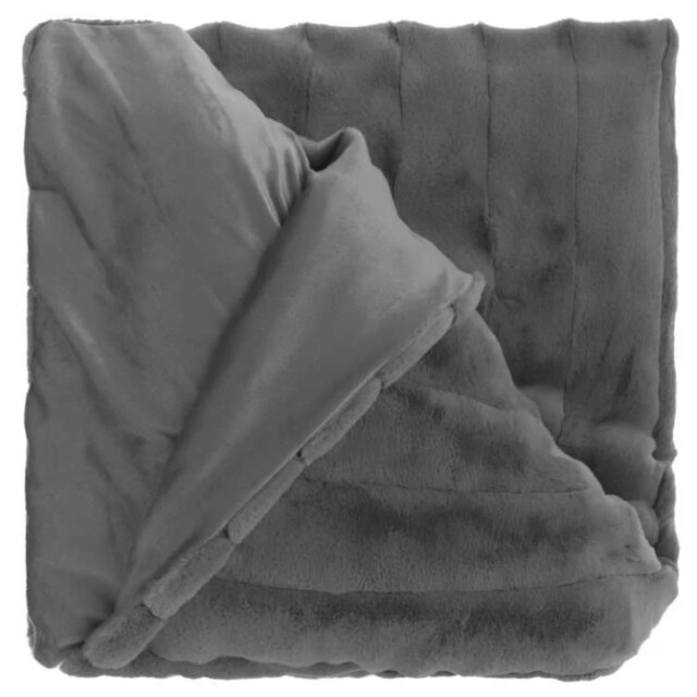 Unique Living plaid norah dark grey -150x200cm 2995150 large