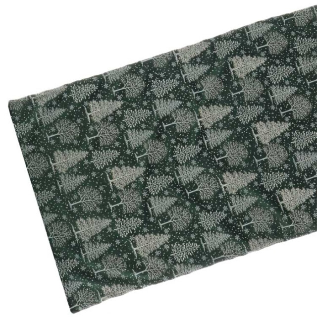 Unique Living | tafelloper siri 45x150cm dark green 3014383 large