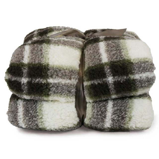 Unique Living plaid tris winter green -150x200cm 2995440 large