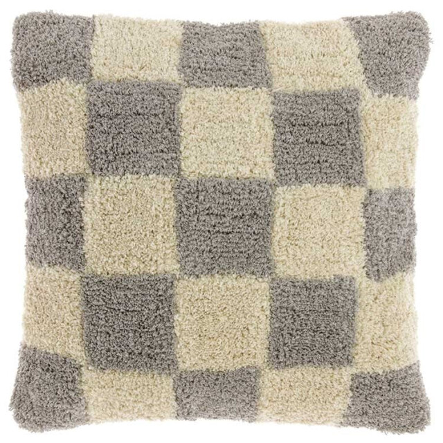 Unique Living sierkussen ziva chateau grey -45x45cm 2995207 large