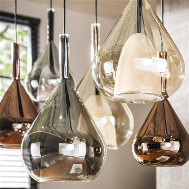 Hoyz hanglamp 4+3 wings mix glass - 2999905 large