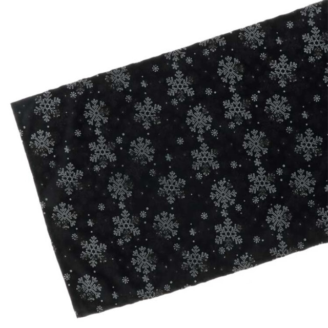 Unique Living | tafelloper sigrid 45x150cm black 3014388 large
