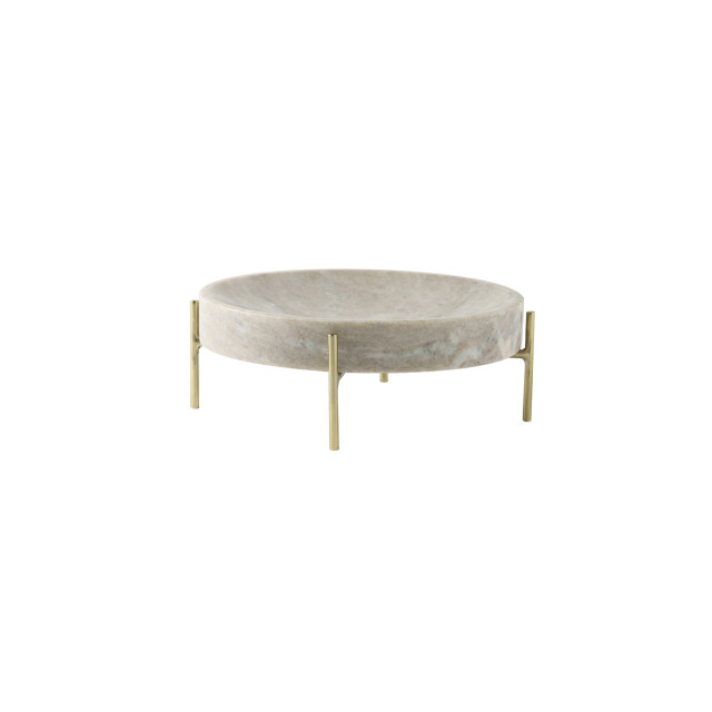 Light & Living schaal op voet elsemiek 27x27x9 - 3016746 large