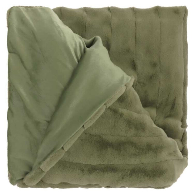 Unique Living plaid norah tea green -150x200cm 2995143 large