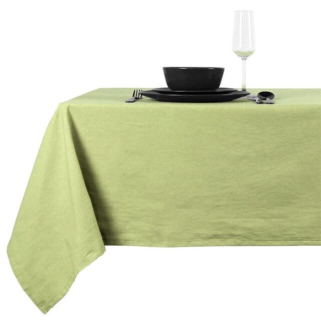 Unique Living | tafelkleed trix 150x200cm nile green 3014442 large