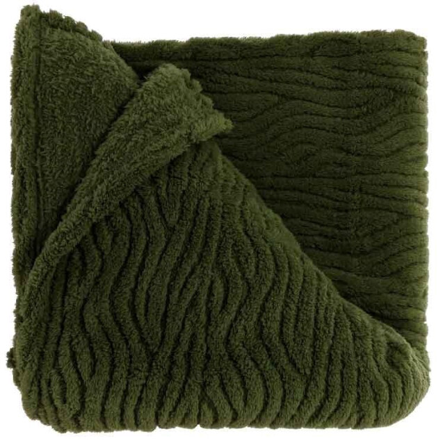 Unique Living plaid clio winter green -150x200cm 2995115 large